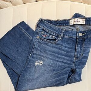 Hollister Distressed Denim Skinny Jeans